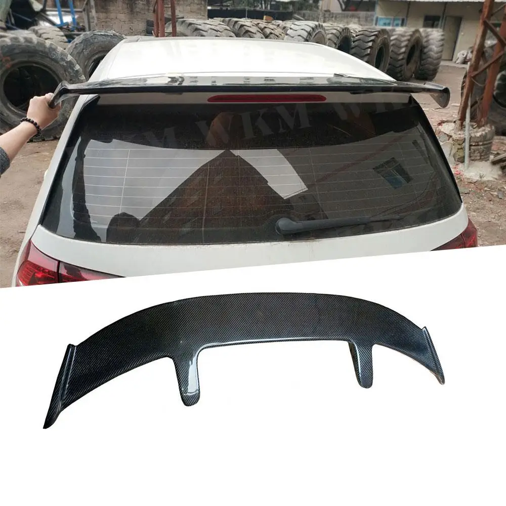 

Carbon Fiber Rear Roof spoiler Wings For VW Golf 7 VII MK7 MK7.5 2014-2019 Rear Roof Trunk Spoiler Car Styling