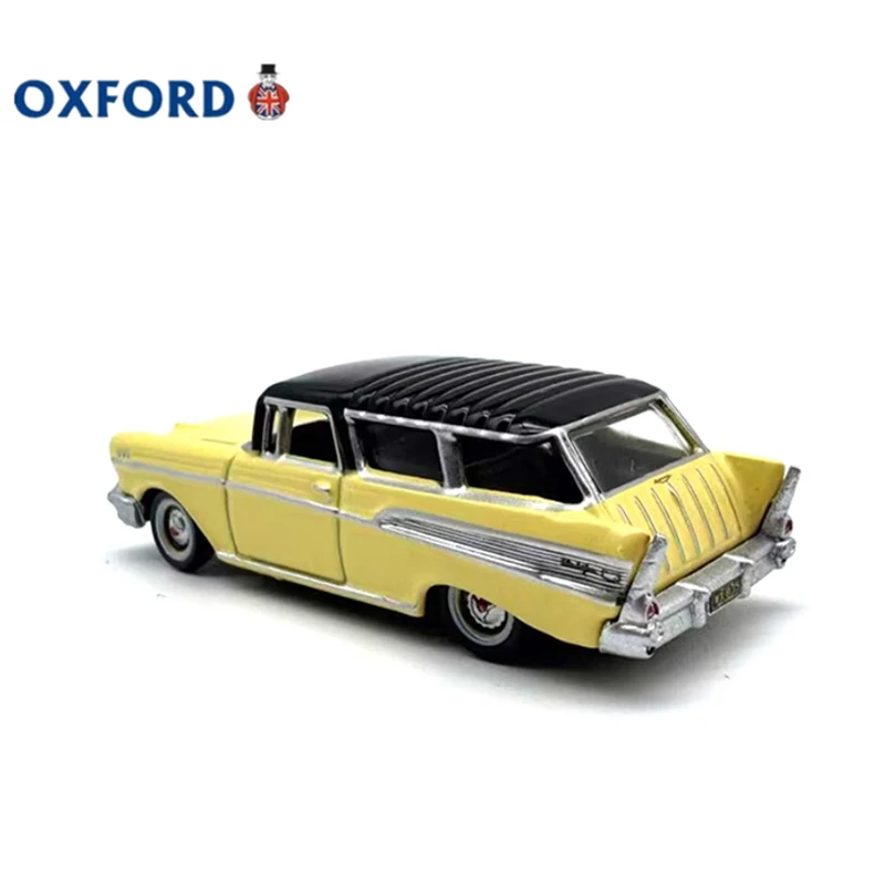 

OXFORD 1:87 1957 Nomad двухдверный купе из сплава, имитация модели автомобиля, статическая коллекция, украшенные праздничные подарки, игрушки, сувенирный подарок