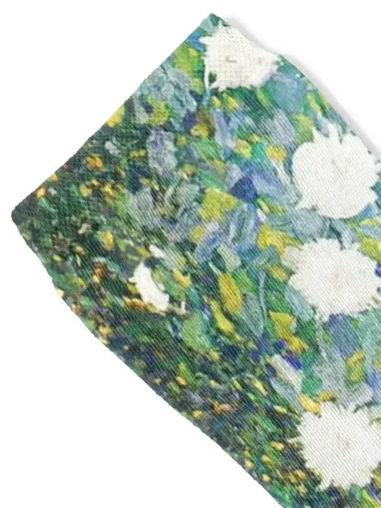 Flower Garden by Gustav Klimt Socks football Soccer Running cool Socks Ladies Men's
