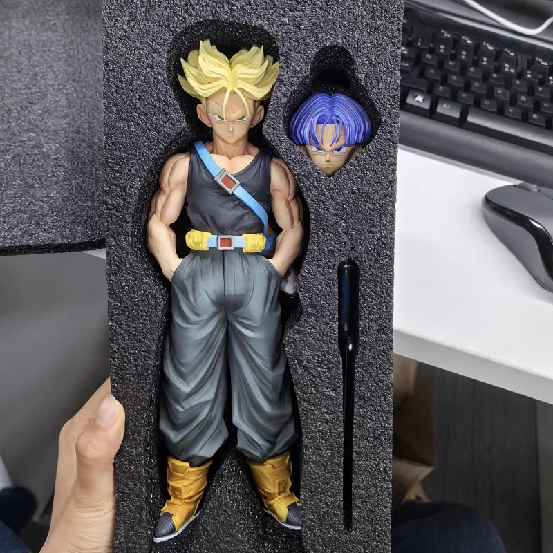 26cm Dragon Ball Z Fighters Trunks Action Anime Figure Super Saiyan Future Trunks Figurine Pvc Statue Collectible Model Toys