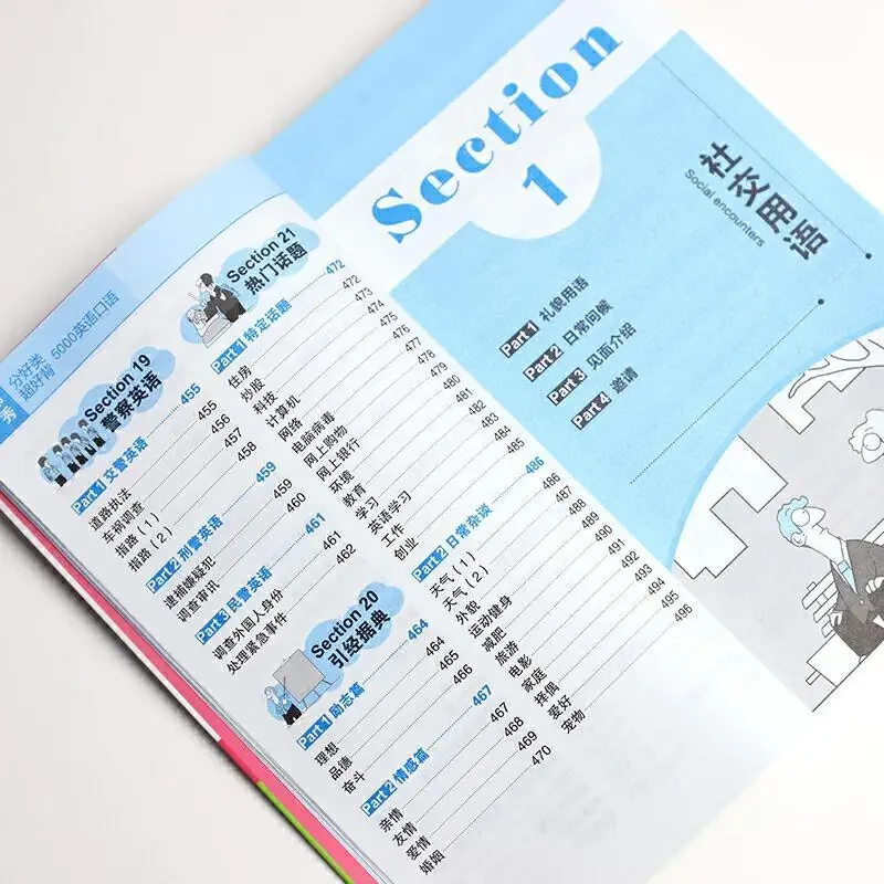 5000 phrases anglaises parlé 15000 mots anglais parlé communication quotidienne introduction d'auto-apprentissage en anglais