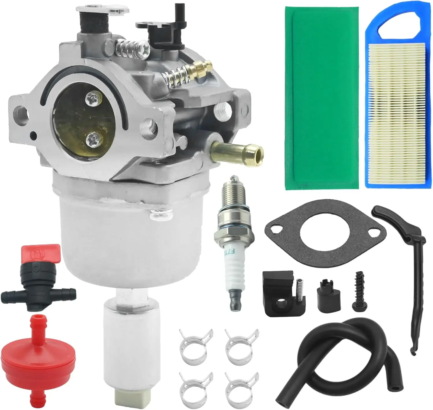 42 Inch Carburetor Carb, Replacement for Troy Bilt Pony 13WN77BS011 13AN77KG011 13WN77KS011 13AN77KS011 34161093 Riding Lawn Mow
