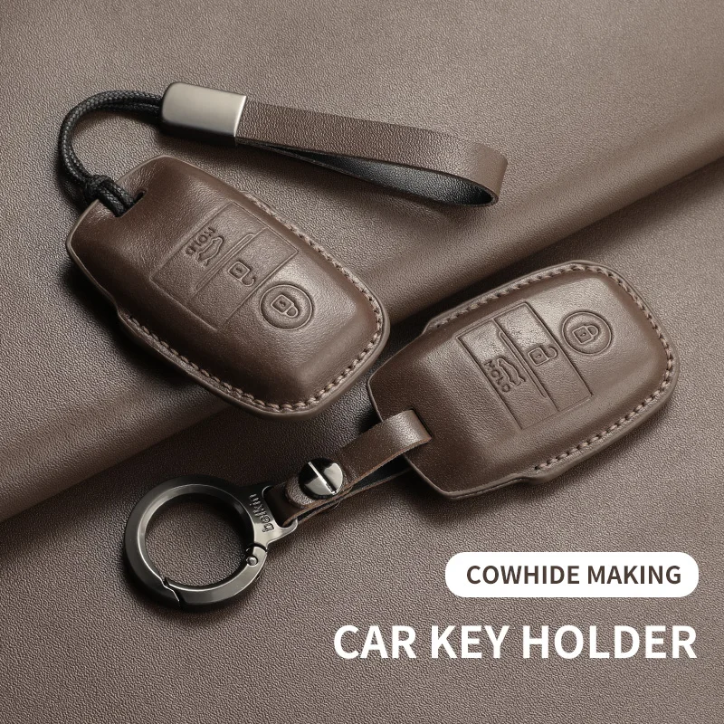 

1Pcs For KIA K3 K4 K5 K3S KX3 KX5 Soul RIO Sorento Cortex Car Key Case Cover Pro Keychain Car Accessories