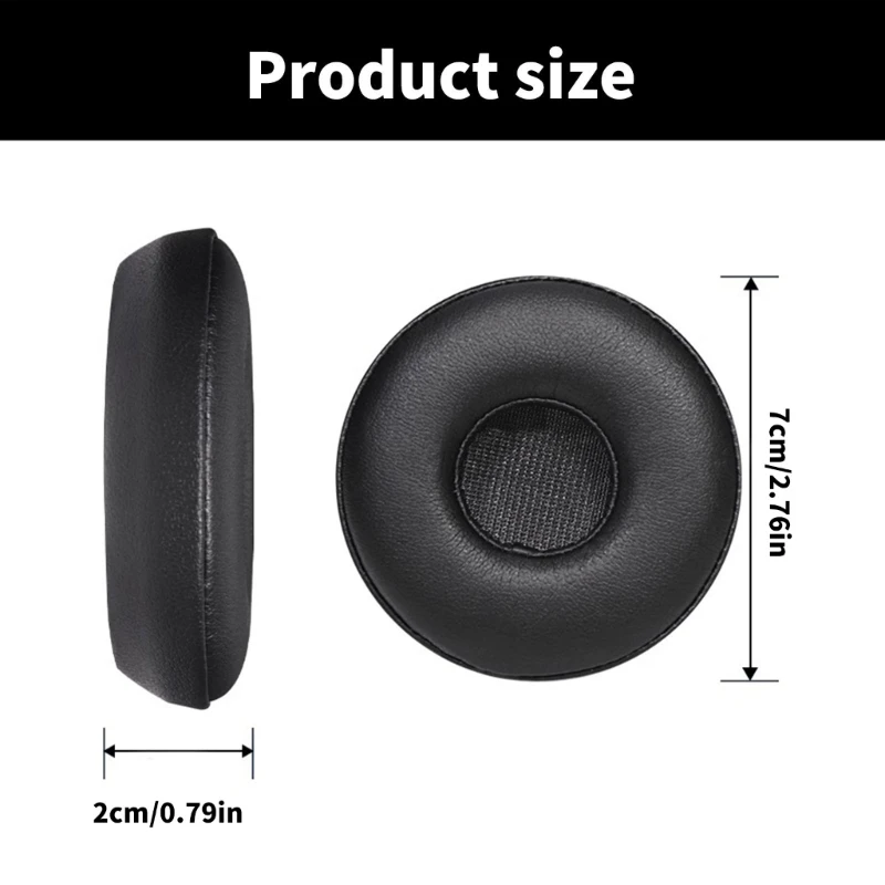 Almohadillas proteína para auriculares WHH810, repuesto almohadillas para los oídos escucha prolongada