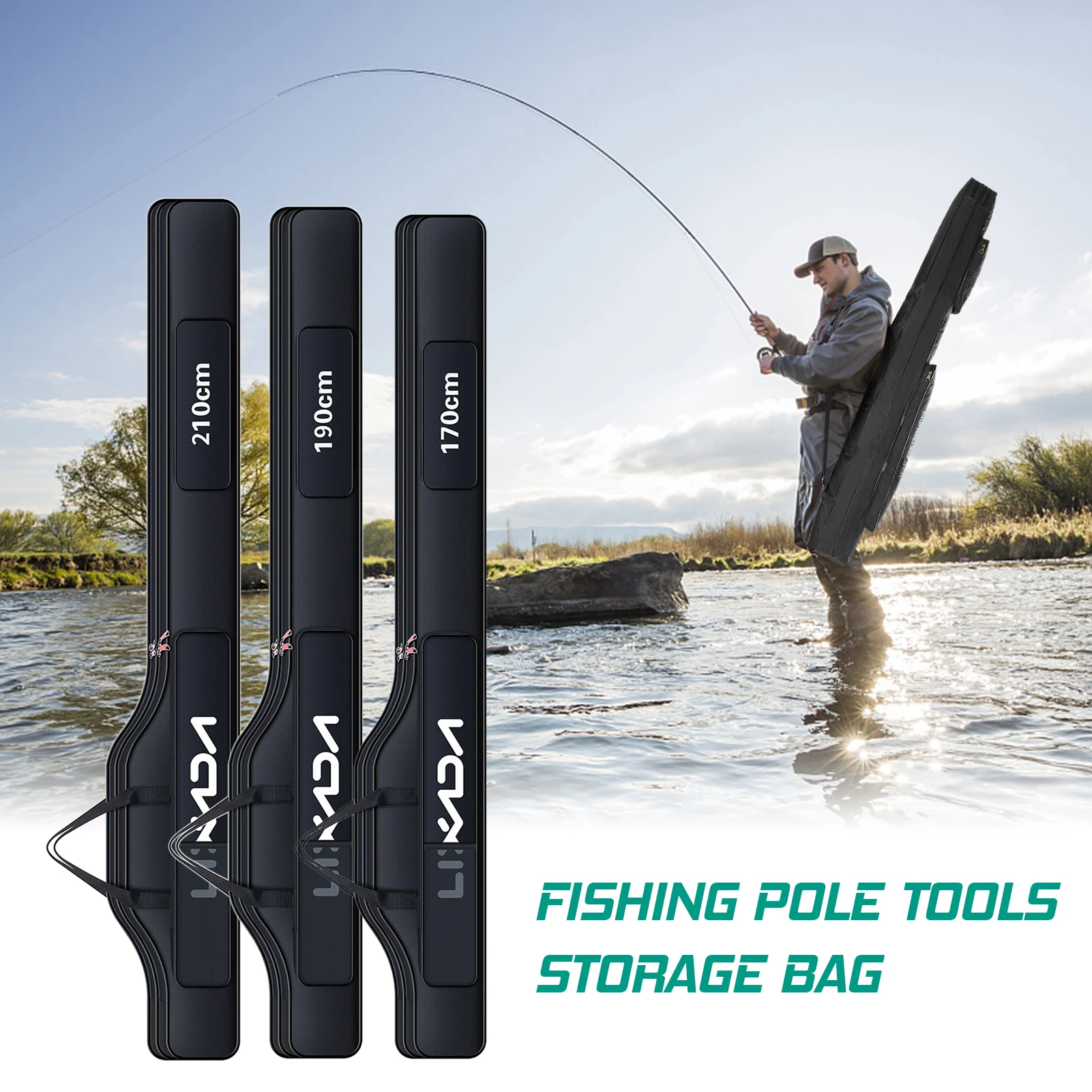 bag case fishing poles Leland Carry-On Fly Rod and Reel Leland Fly and ready for action LANGSTON Fishing Rod Case, Fishing