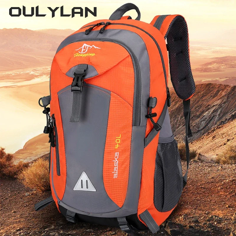 40L Outdoor Mountaineering Bag Men's and Women's Backpack Sports Book Bag Leisure Travel Travel Backpack