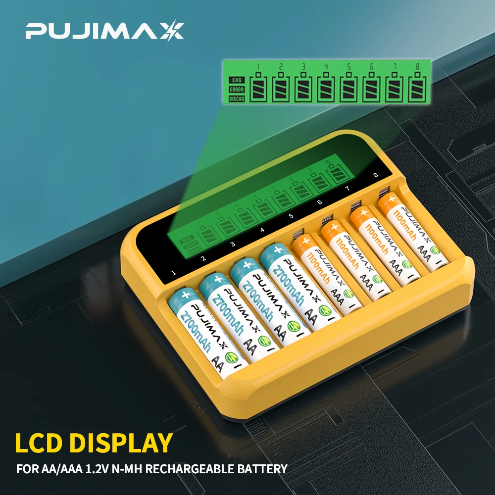 Pujimax 8 Slot Lcd …