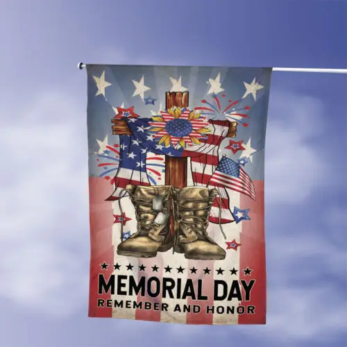 Memorial Day Garden Flag, Remember And Honor Double Sided Yard Outdoor Decor GGP FFL EEN AAL HHM WZZ yyi