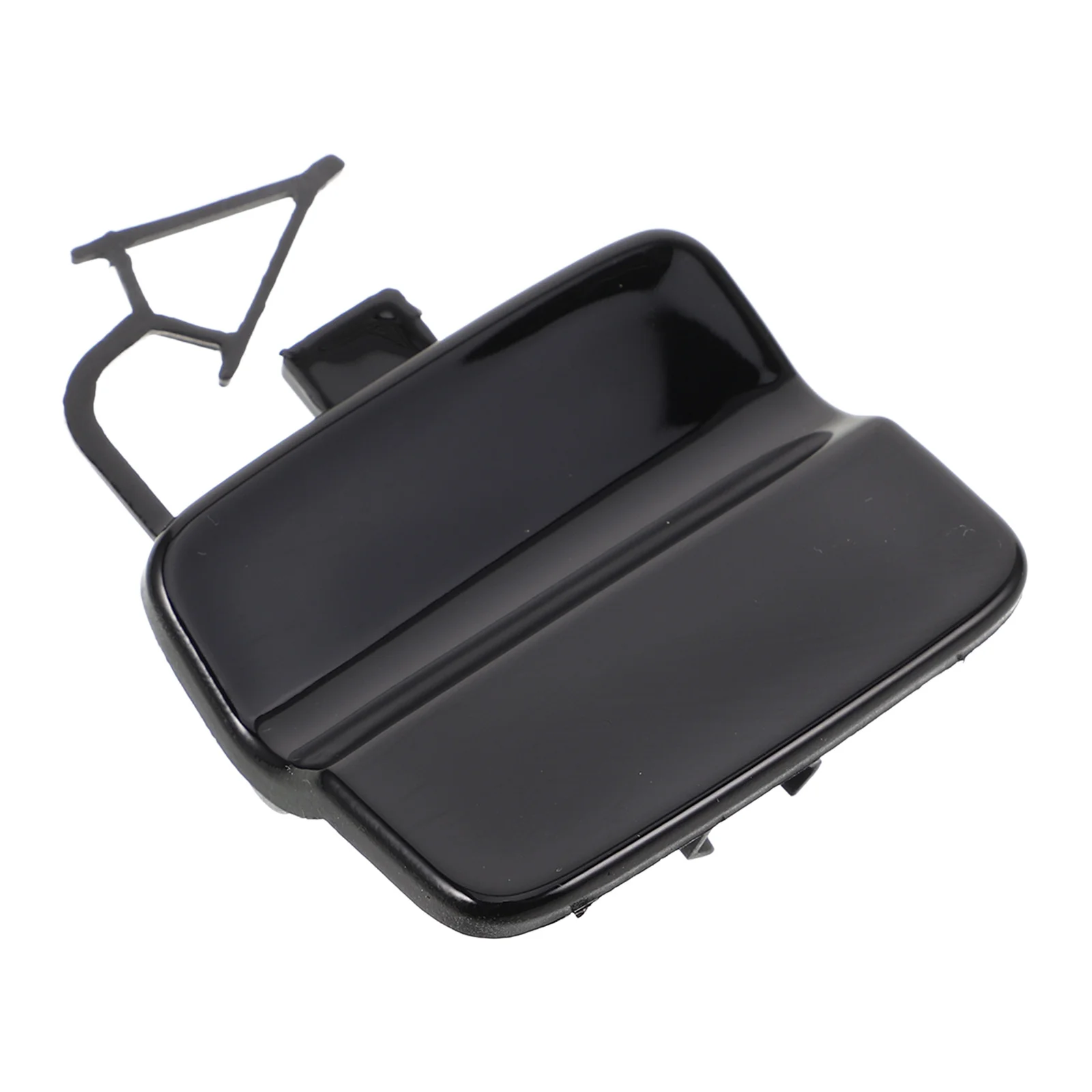 

Rear Bumper Tow Hook Cover Black 2013-2018 For Durable Abs Protection Easy Installation Towing Eye Lid Cap Car