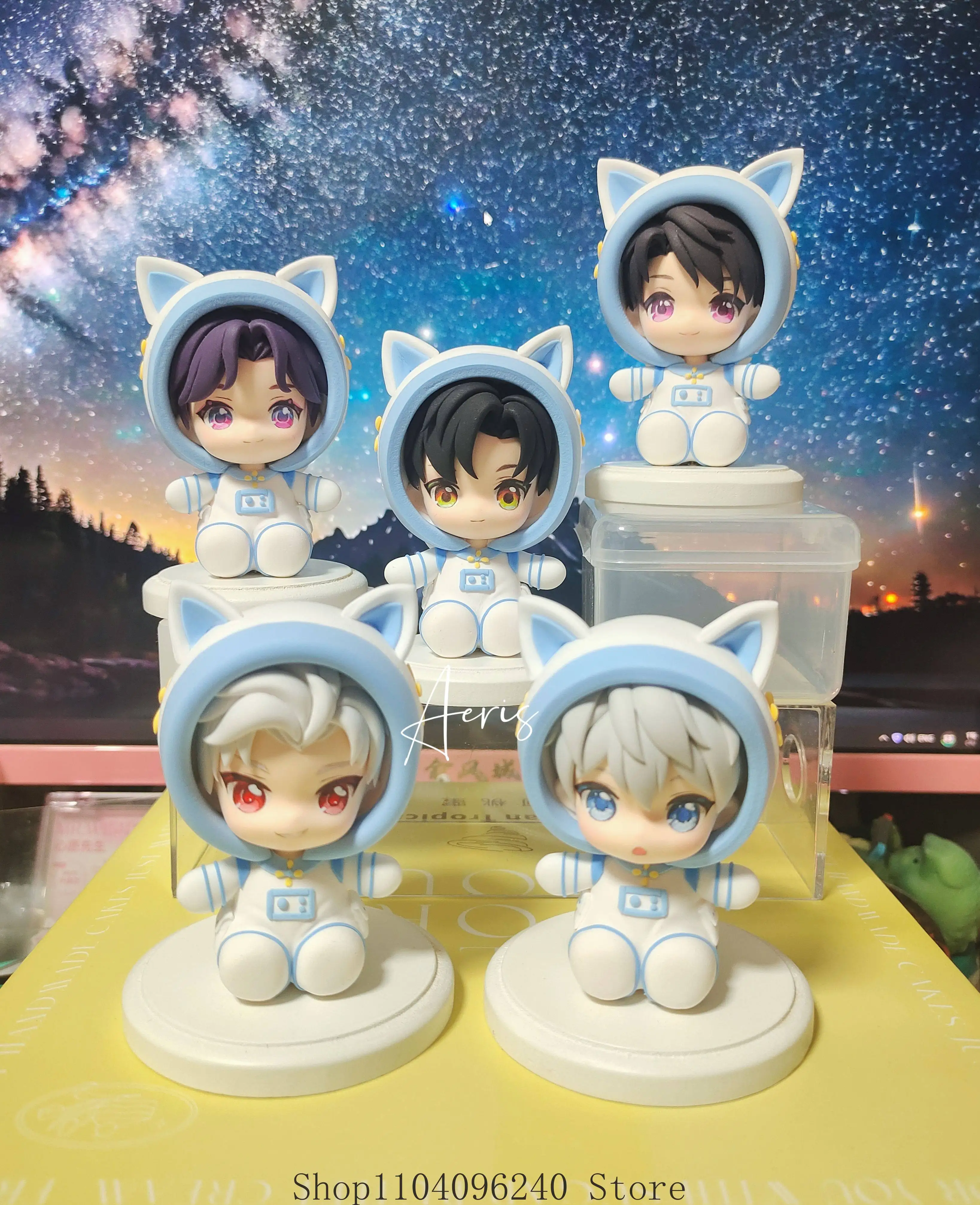 

Любовь и глубокий космос Rafayel Zayne Xavier Sylus Caleb аниме глина осанка орнамент персонажи мультфильмов фигурка фигурка игрушка