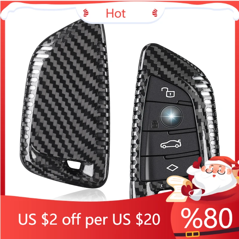 

Чехол для ключей с возможностью горячей замены для BMW 2 серии 4 i4 M2 X4M 2024, чехол для ключей из углеродного волокна, защитные внутренние наклейки