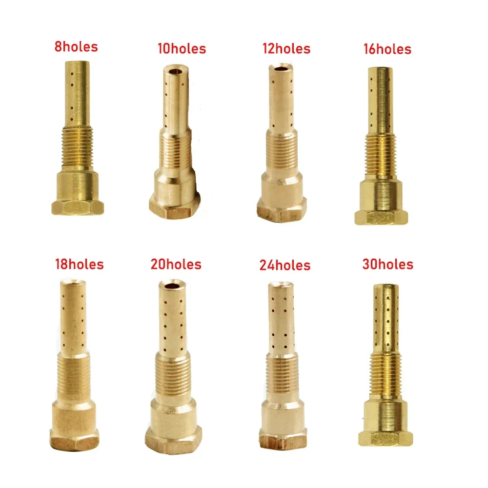 Atomiser Main Nozzle 8/12/16/18/30 Holes For keihin PWK OKO PE FCR Sudco KOSO Emulsion Tube Carburetor Jetnozzle 2T  Pulverizer