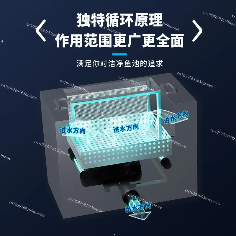 Fish Pond Floating Skimming Surface Leaf Litter Collection Cleaner Koi Pond Oil Film Remover