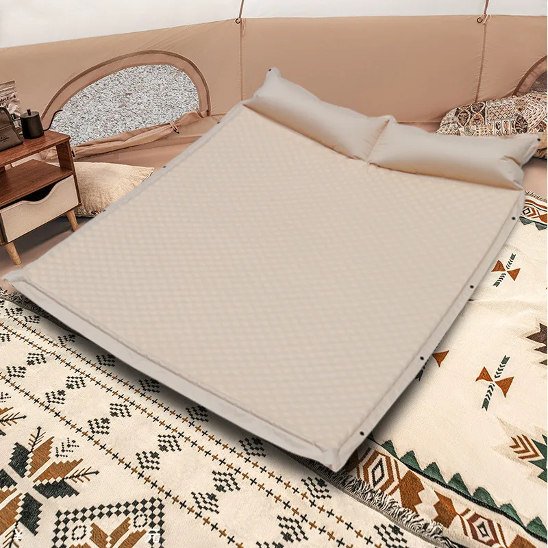 Camping Automatic Air Mattress Outdoor Air Mattress Bed Camping Floor Mat Picnic Mat Tent