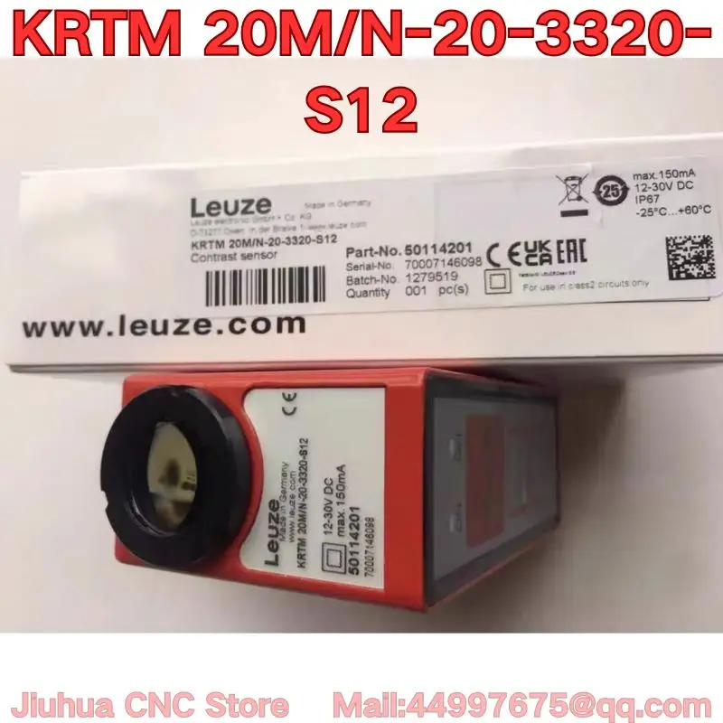 New KRTM 20M/N-20-3320-S12 color mark sensor Latest quotation in September 2026
