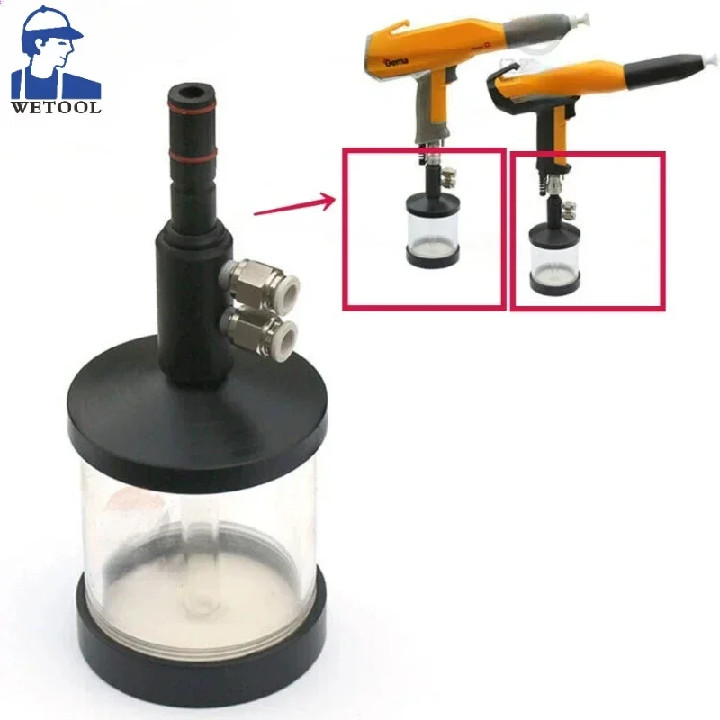 Electrostatic Powder Experimental Cup for GM02 GM03 Manual Spray Gun