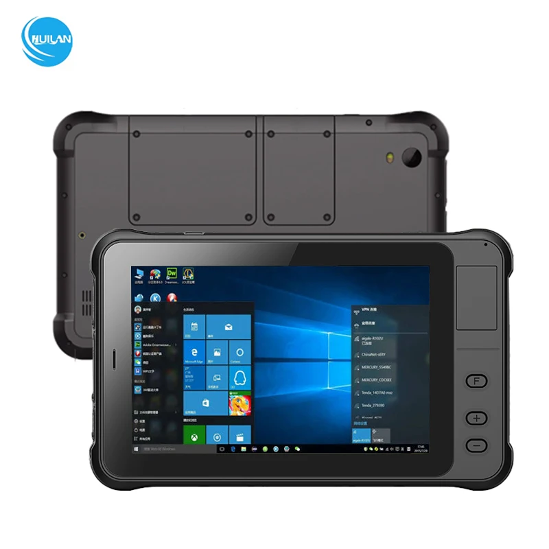 Outdoor 7 Inch Touch Industrial Z8350 Portable Win10 Rugged Tablet Lte Rugged Tablet Industrial 4g 1000 Nits Shockproof Rugged