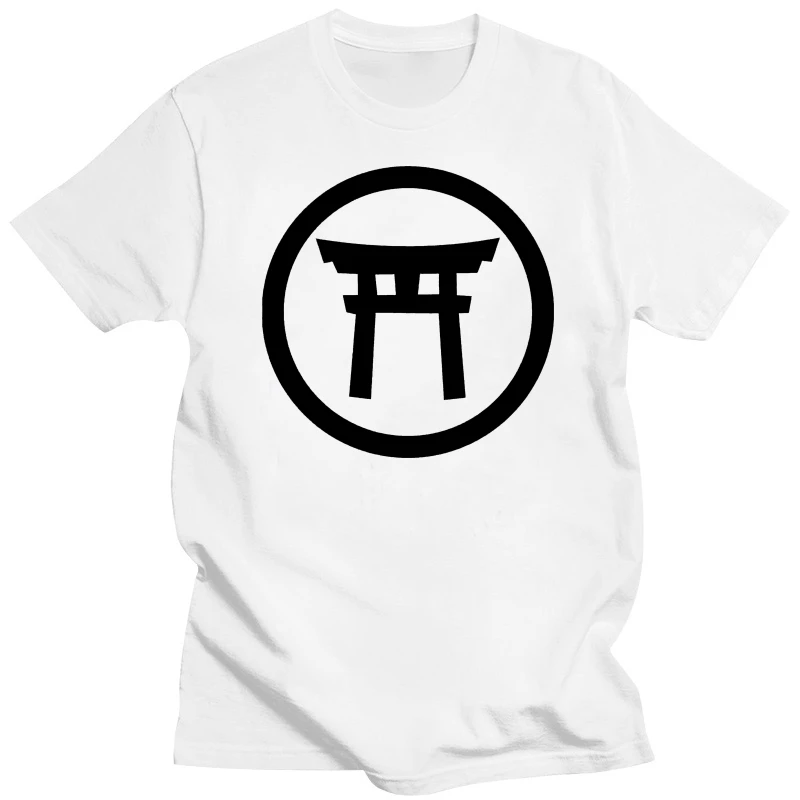 TORI GATE SYMBOL MENS T SHIRT JAPANESE SHINTO SHRINE SACRED BUDDHIST BUDDHISM 100% cotton tee shirt  tops wholesale tee