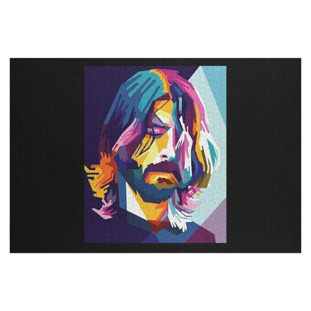 

DAVE GROHL Jigsaw Puzzle Custom Child Gift Name Wooden Toy Puzzle