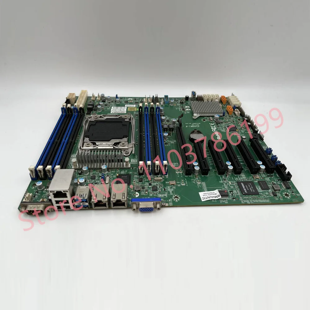 

Материнская плата E5-1600/2600 V3/V4 Family ECC i350-AM2 Двухпортовая GbE LAN LGA2011 DDR4 X10SRi-F