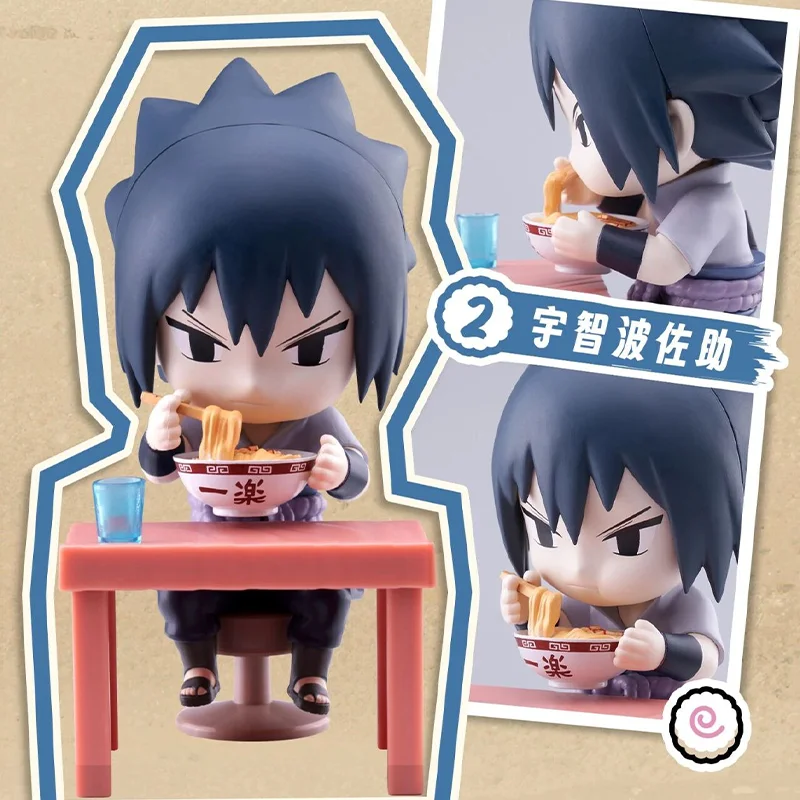 Nouveau Bandai Naruto brise Lamian nouilles série boîte aveugle figurine décoration Collection cadeau jouets