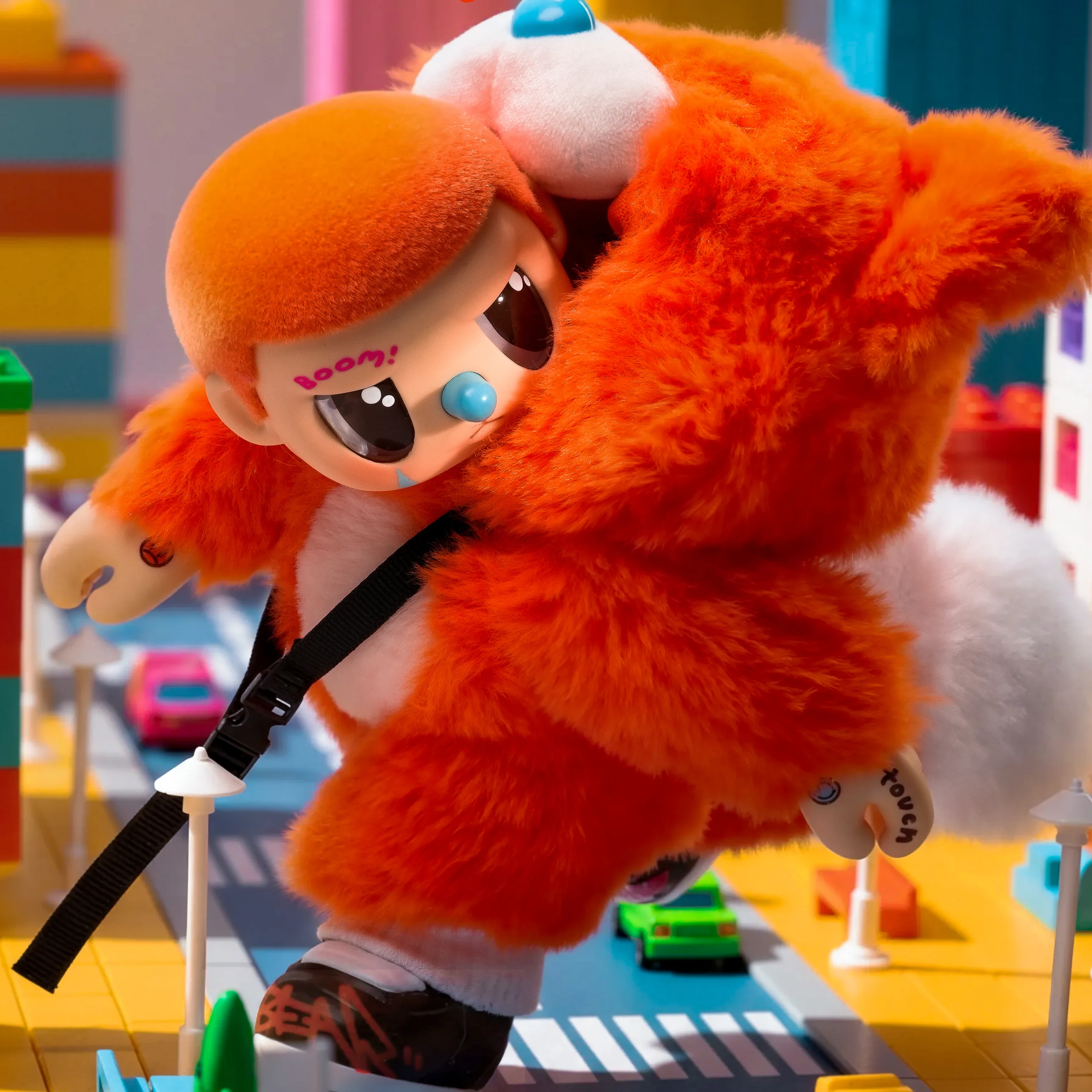 

Rebel Bear Moveable Series Plush Toy Blind Box Trendy Internet Famous Gift Pendant Fashionable Bag Accessory