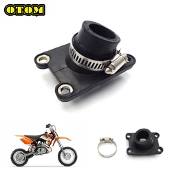 Motorcycle For KTM Engine Intake Manifold Carburetor Adapter Pipe SX50 2002-2008 Accessories 2-Stroke Pit Dirt Bike Motocross