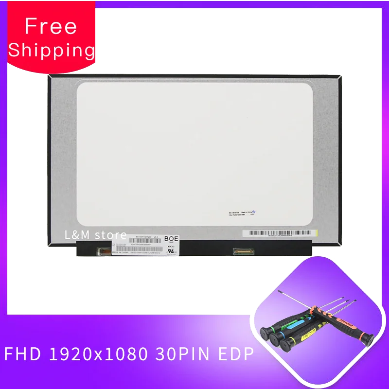 NV156FHM-N48 15.6 بوصة شاشة Lcd عرض صالح LP156WFC SPD2 B156HAN02.1 N156HCA-EAB 1920*1080 30 Pins edp