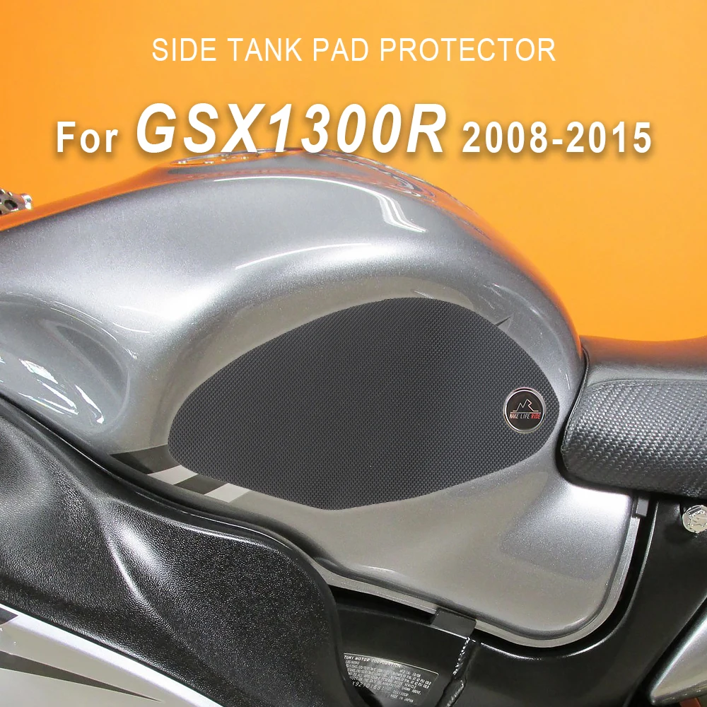 Motorcycle Side Tank Pad Protector For Suzuki GSX1300R Hayabusa GSX 1300 R GSX-R 1300 2008 2009-2015 Knee Grip Decal Accessories