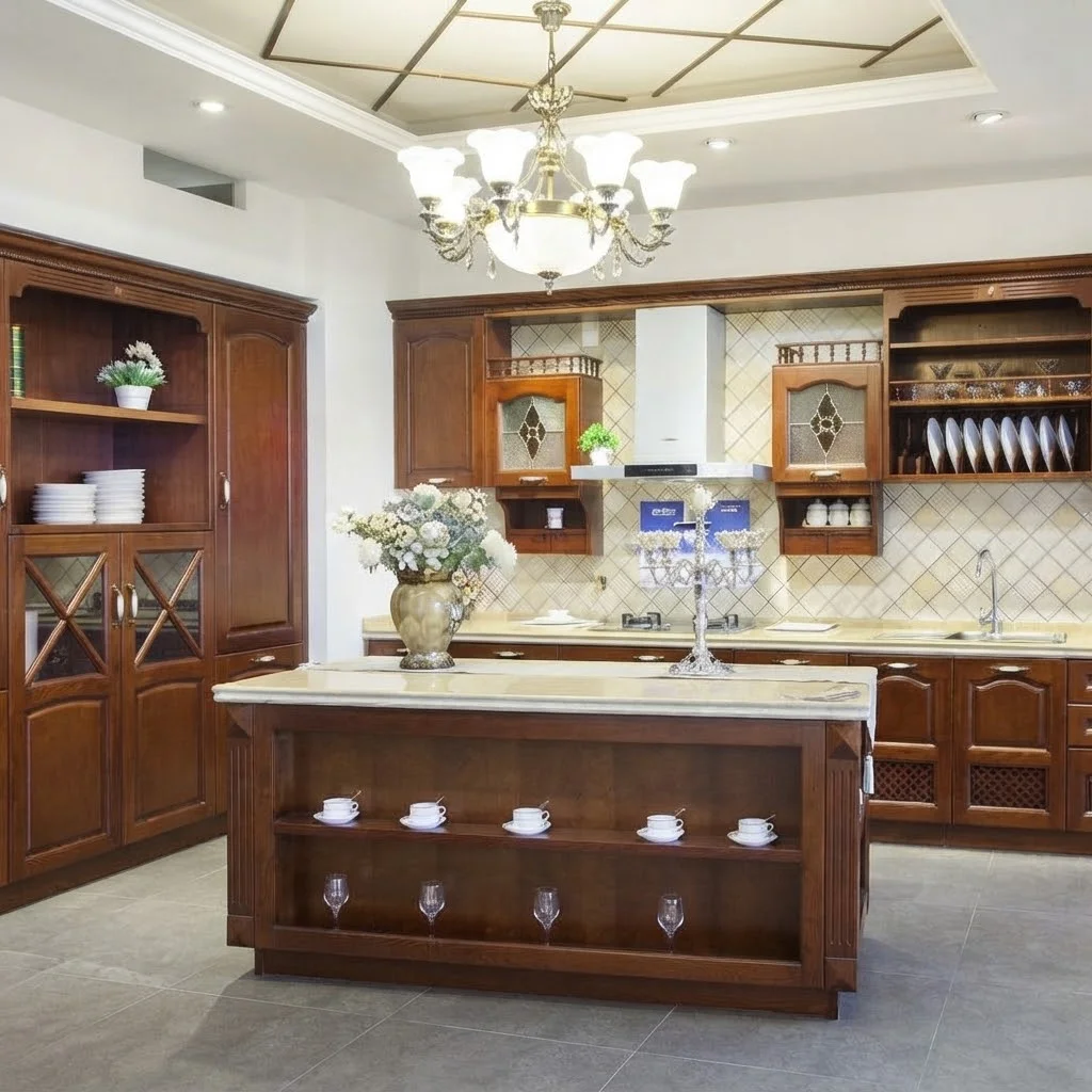 Hot Style Commercial Kitchen Cabinet Modern Minimalistic Furniture Customize Kitchen Cabinet From China Supplier
