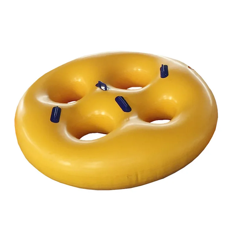 Inflatable water raft swimming pool tube slide water park slide tube