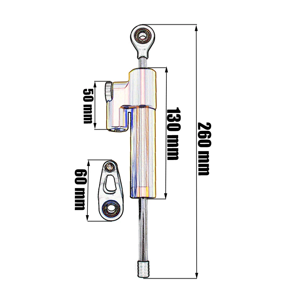 Motorcycle Steering Damper Stabilizer Holder Bracket Mounting For KAWASAKI Z1000 Z 1000 Z750 Z 750 2003-2009 2005 2006 2007 2008