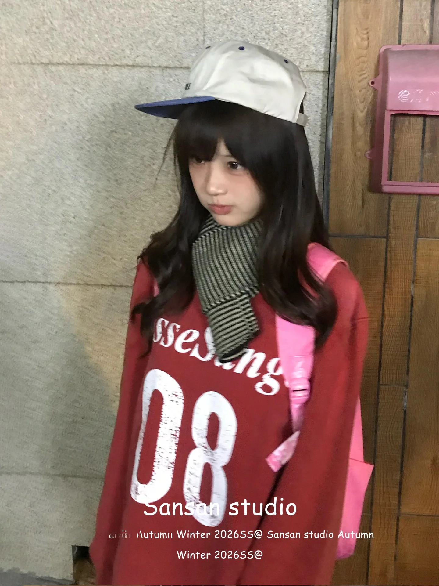 

Retro American Red Sweatirt Women's Spring Digital Print Long Sve Loose Casual Sports Sle Top Streetwear Comfortable