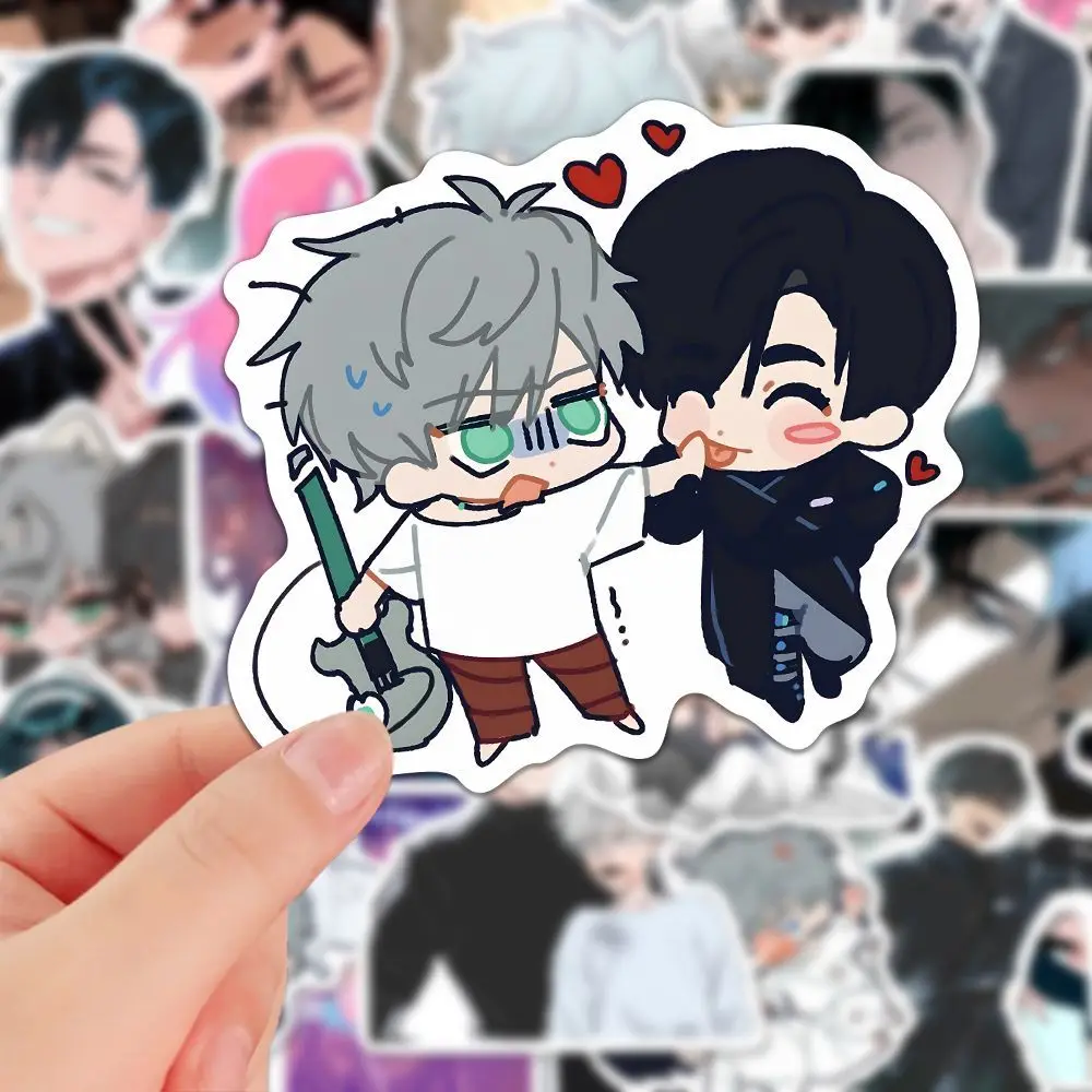 

Anime ALIEN STAGE Stationery Stickers IVAN & TILL Sticker Stationery Student Cartoon Creative Waterproof Graffiti Decorate Gift