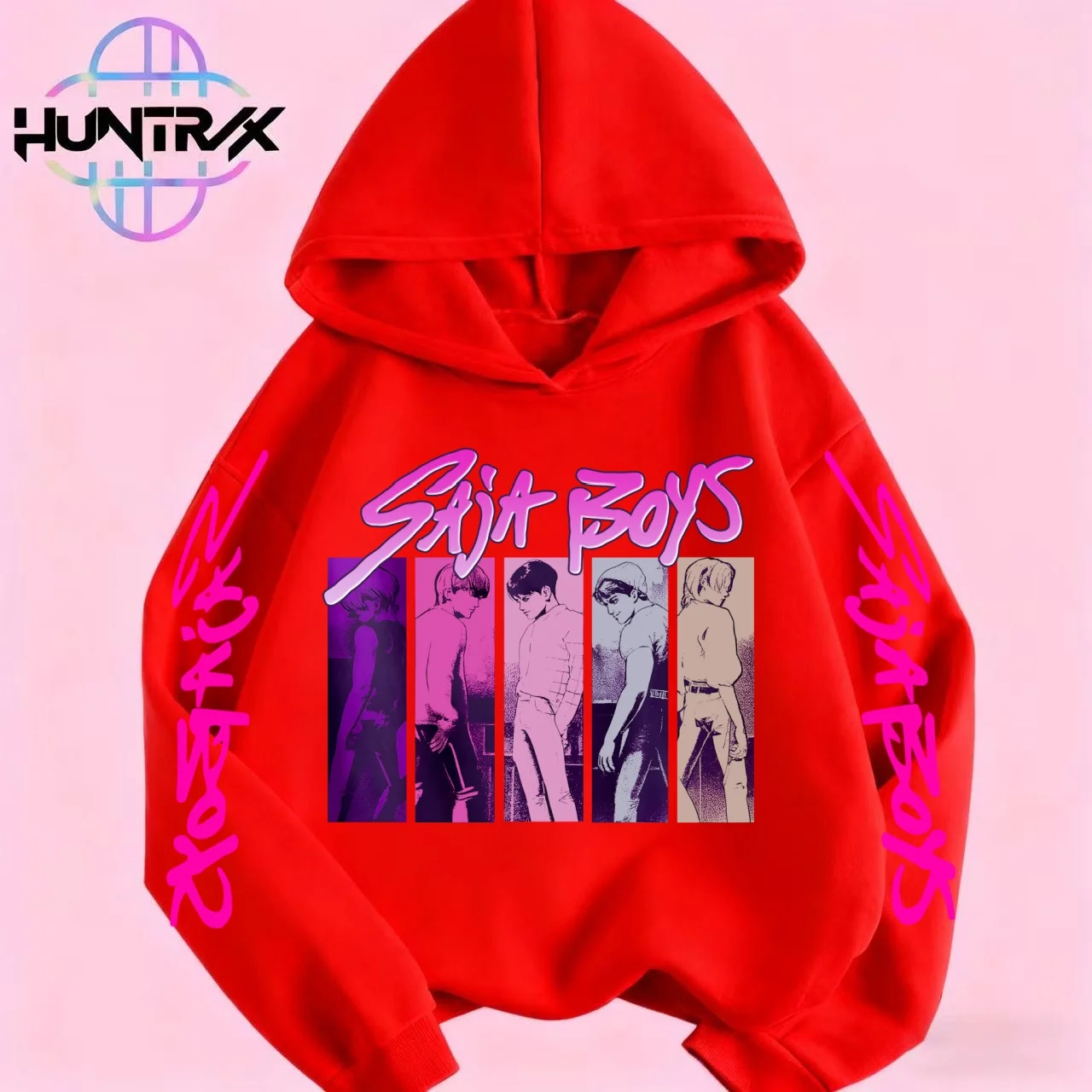 جديد 2025 KPop شيطان الصيادين الاطفال هوديي Kawaii الكرتون المطبوعة انغلق معطف بقلنسوة الأولاد الخريف سترة طفلة الملابس الشتوية #6