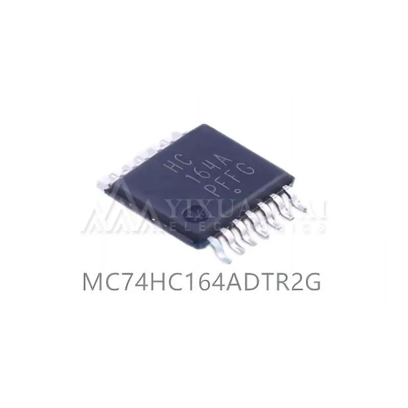 10pcs/Lot MC74HC164ADTR2G Shift Register Single 8-Bit Serial to Parallel 14-Pin TSSOP W T/R  New