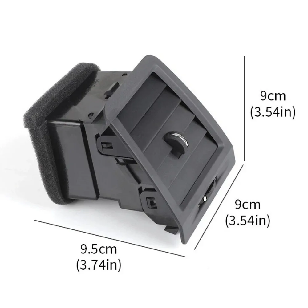 Air Conditioning Vent Accessories in Black Left Right 1QL40XDVAA for Dodge Challenger 2008 2009 2010 2011 2012 2013 2014 view 2