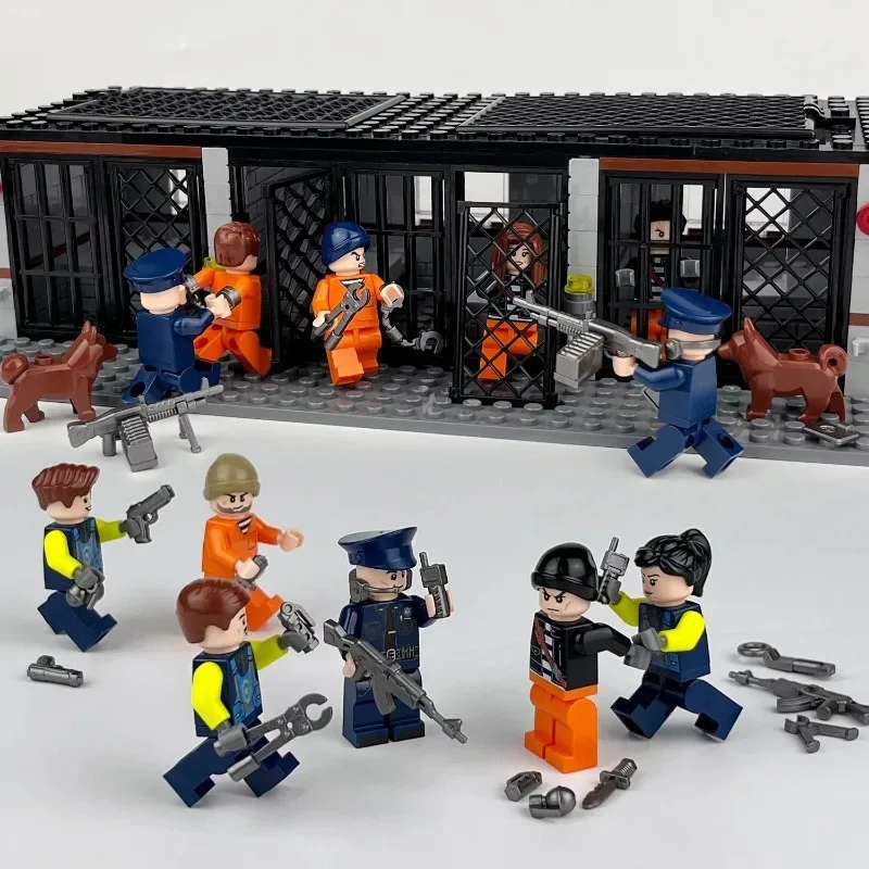 M8119 Mini-Polizeipuppen, humanoide Puppen, Zeichentrickfiguren, Kinderspielzeug, Mini-Puppen, Geburtstagsgeschenke, Zeichentrickfiguren – Detail 3