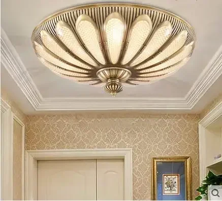 European-style led ceiling lamp simple round balcony porch entrance hall hallway corridor lights