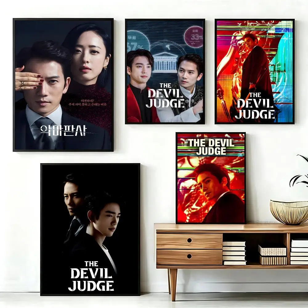 series The Devil Judge Poster  Poster HD Printing Fresh and Nordic Home Decor Wall Art for the Living Rooms Hallways Gift Giving