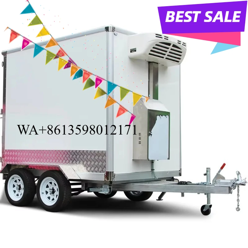 Custom 12V Rooftop Engine Driven Frozen Refrigeration Unit for Movable Cooling Trailer