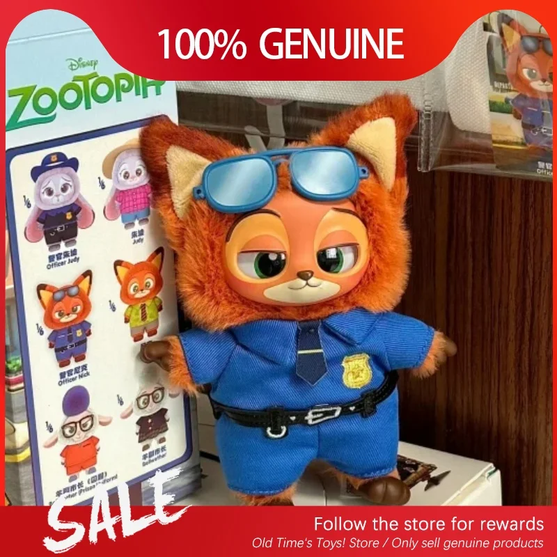 

Новая подлинная виниловая коробка Disney Zootopia Nick Blind Box, игрушка, модный сюрприз, загадочная коробка, милый кулон Ника Джуди, подарок на день Святого Валентина