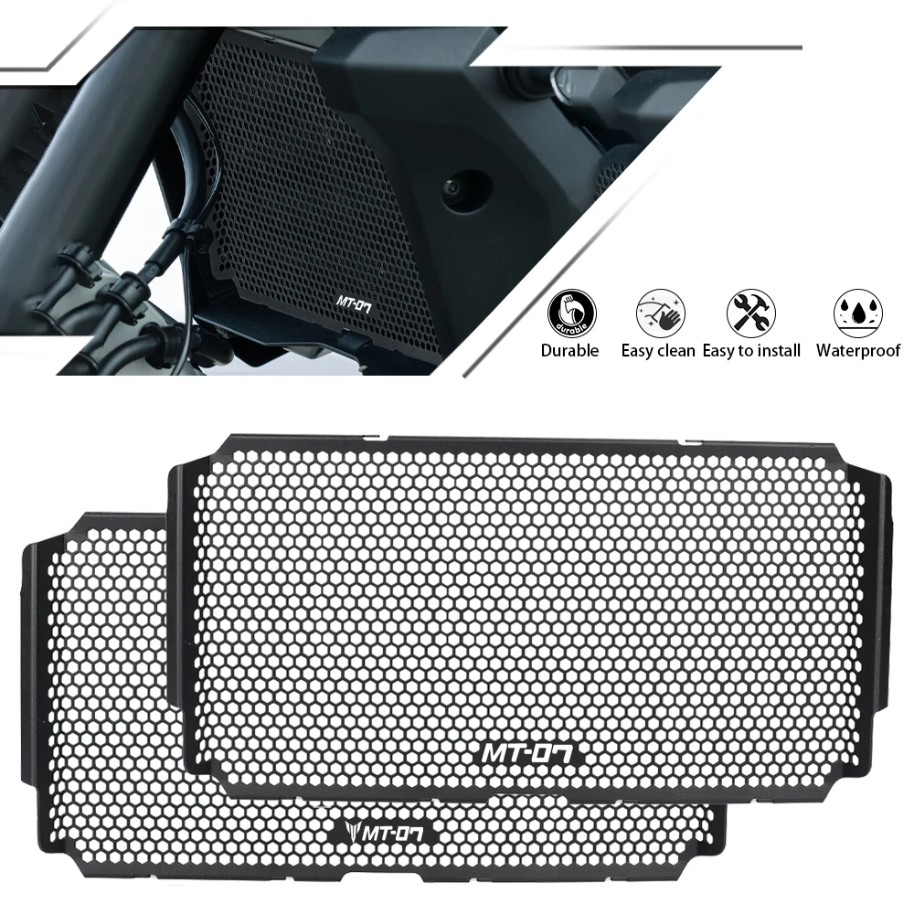 

MT07 MT 07 Radiator Grille Guard Protector Motorcycle Parts For Yamaha MT-07 Y-AMT 2025-2027 2026 Fuel Tank Protect