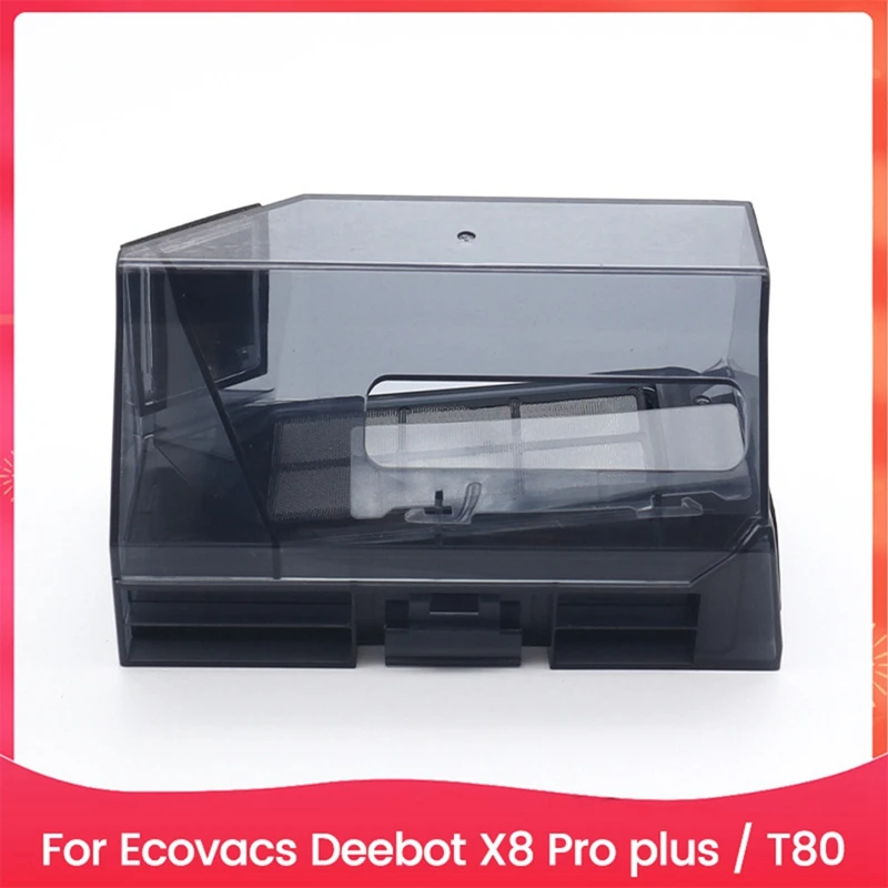 Dust Box For Ecovacs Deebot X8 Pro Plus / T80 Vacuum Cleaner Parts Replacement Parts Trash Dust Box