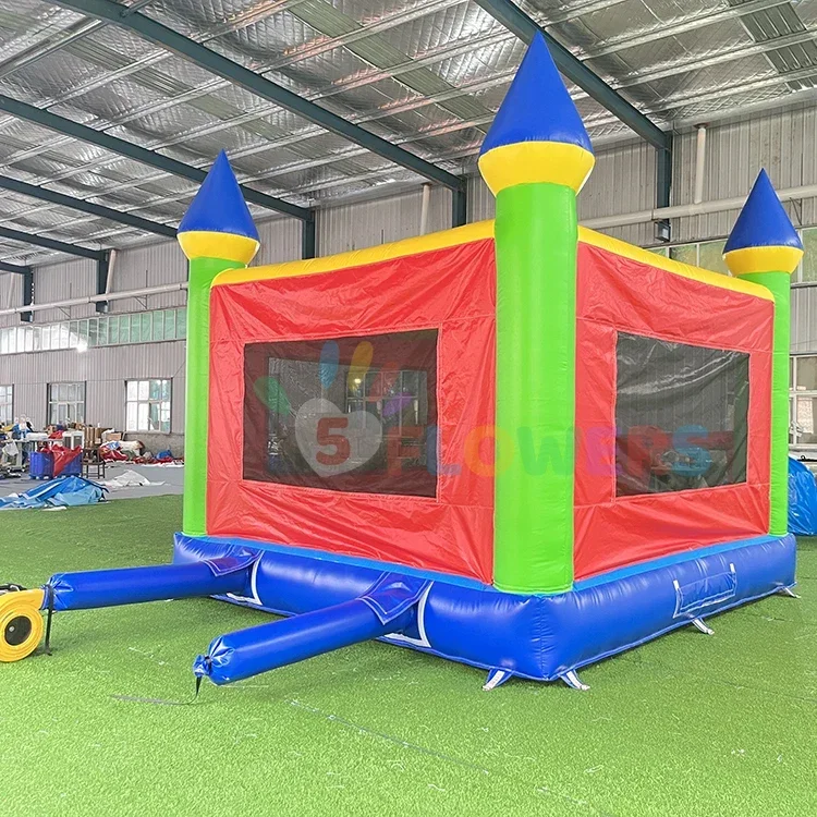 Commercial use pvc bouncing castle inflatable moonwalk bounce house party rentals inflatable castles for children