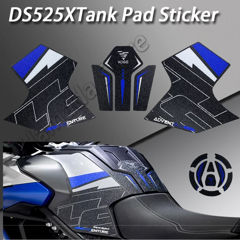 3M Motorcycle Accessories Tank Pad Protector Frosting Sticker Decals For VOGE Valico 525 DSX DS525X DS 525 X