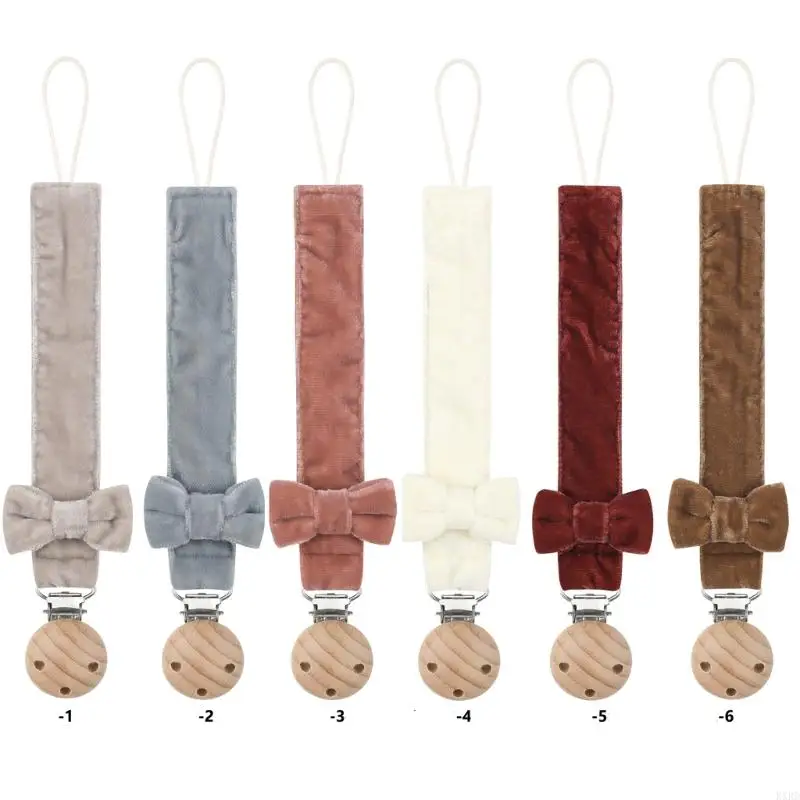 

Kxrd Pacifier Clips Baby Pacifier Держатель младенец Clip Clip Toy Pacifier Byrap Chee Chain Soother Chain Chain 24 см