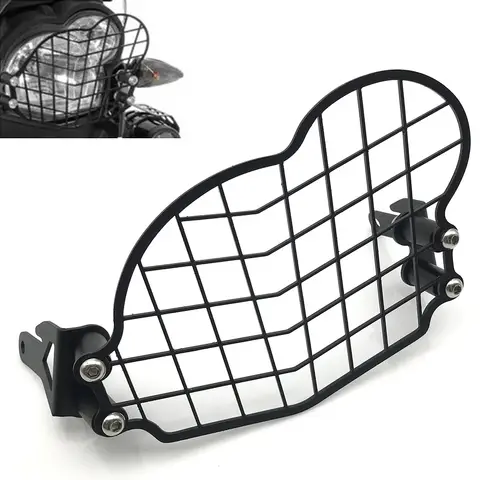 BMW G650GS G650 GS Sertao R13 2011-2017 용 오토바이 헤드 라이트 가드 헤드 라이트 프로텍터 커버 그릴 보호 ​​액세서리