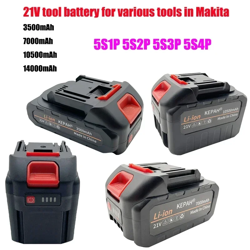 air transport，21V 10.5AH 7AH  power tool battery for Makita 18V series power tools high-pressure water gun car vacuum cleaner