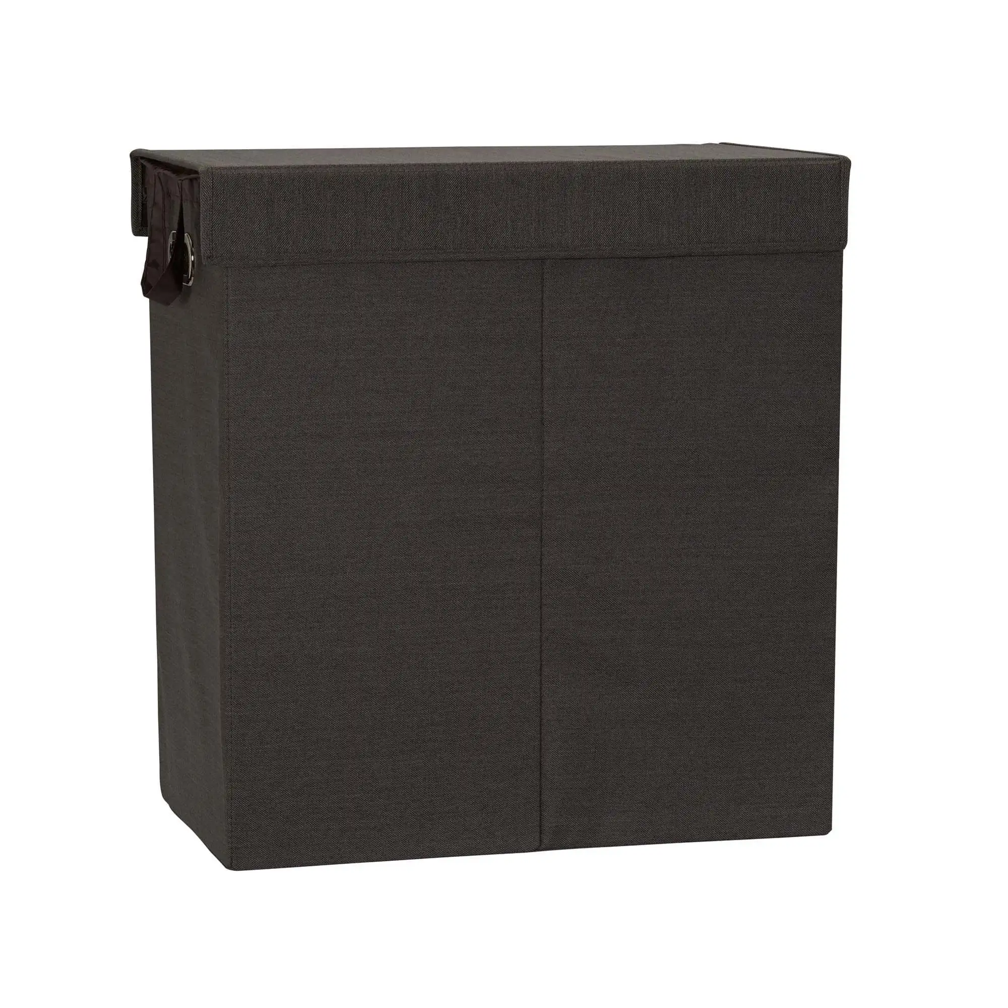 

Collapsible Double Laundry Hamper Sorter, Cobblestone, Storage basket, storage container